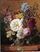 unknow artist Floral, beautiful classical still life of flowers.138 France oil painting artist